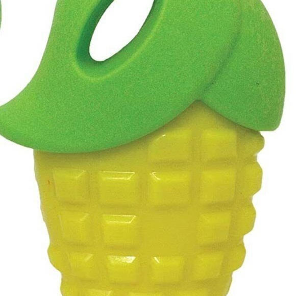 Multipet Harvesters 5" Rubber Dog Toy Harvest Corn Veggie with squeaker - Picture 2 of 2